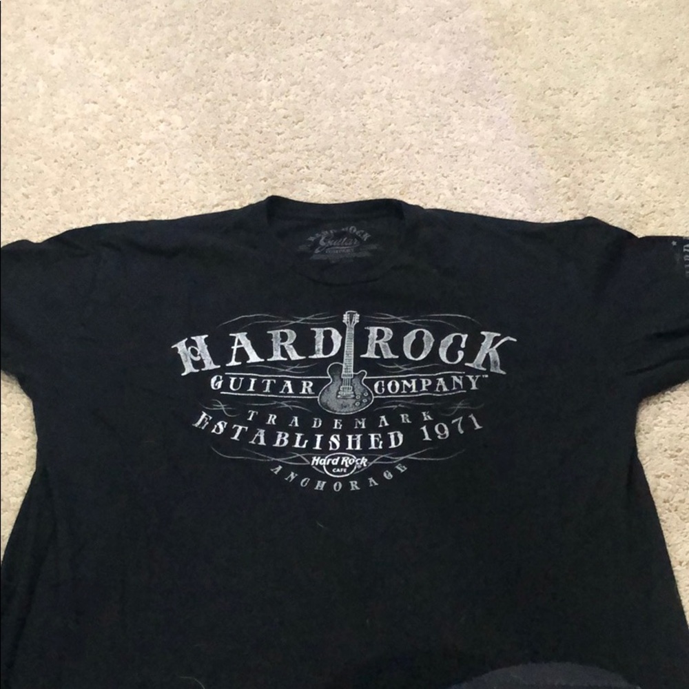 Hard rock guitar shop T-shirt